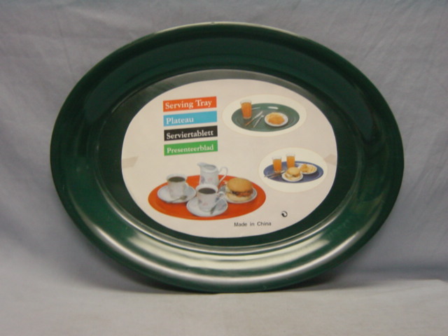 OVAL SERVING TRAY 36PC/CS