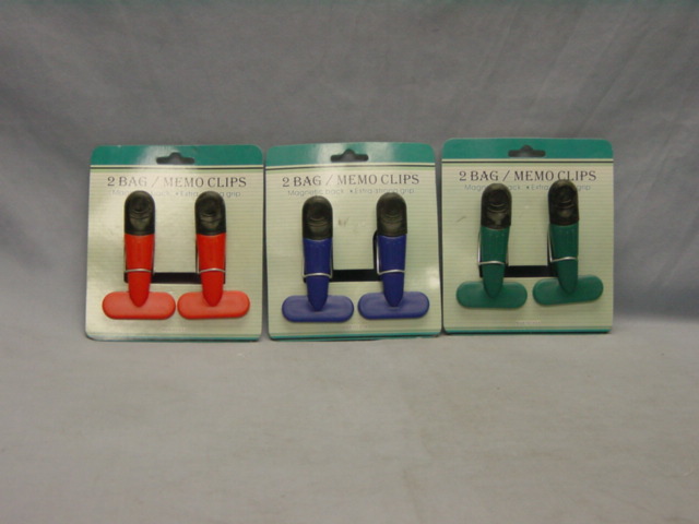 BAG/MEMO CLIP 48PC/CS