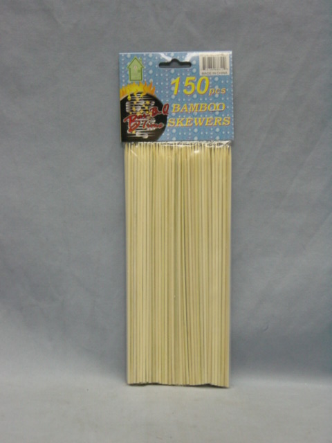 150PC 20CM BAMBOO SKEWER 96ST/CS