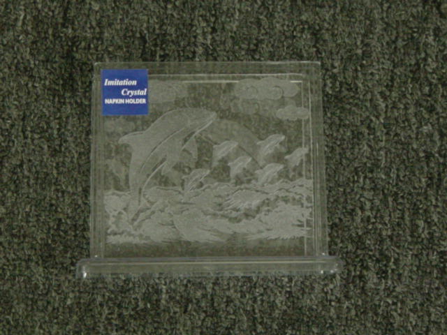 NAPKIN HOLDER/DOLPHIN 96PC/CS